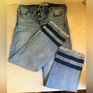 crop straight liverpool jeans